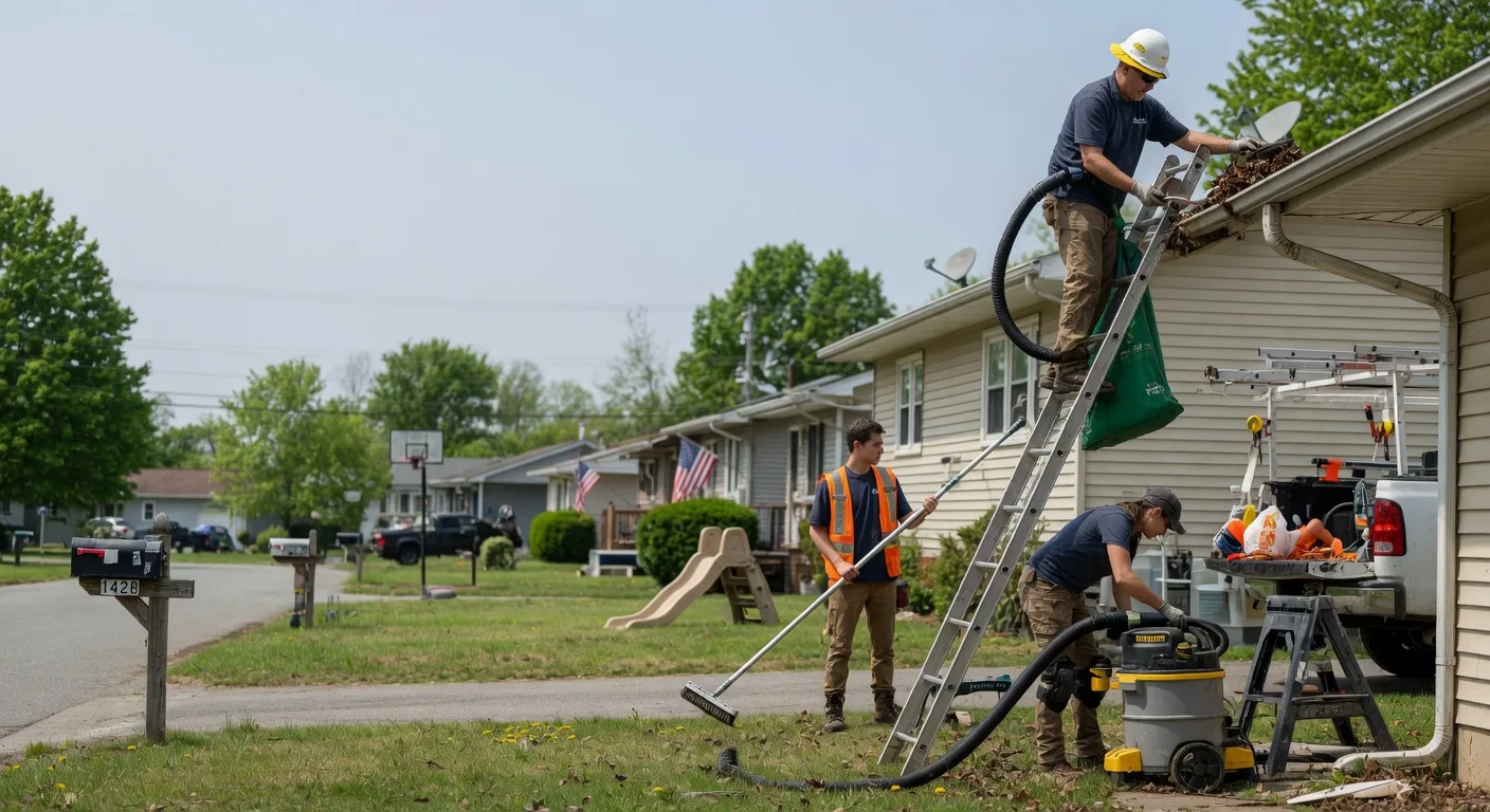 Gutter Installation in Lansing, IL near me